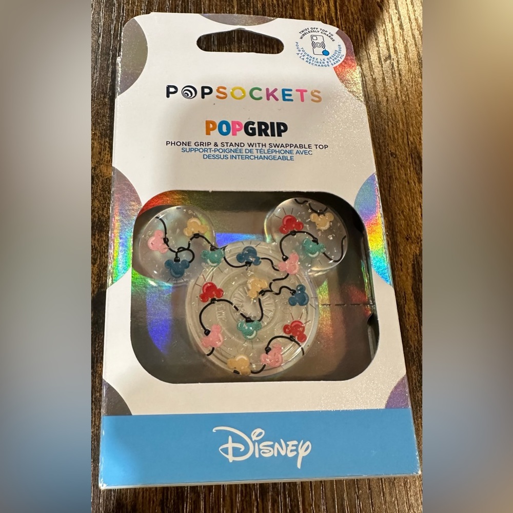 Disney Popsockets Mickey Mouse Ears Cell Phone Grip & Stand NWT